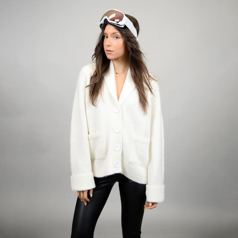 Hildegard Long Raglan - Apres Ivory