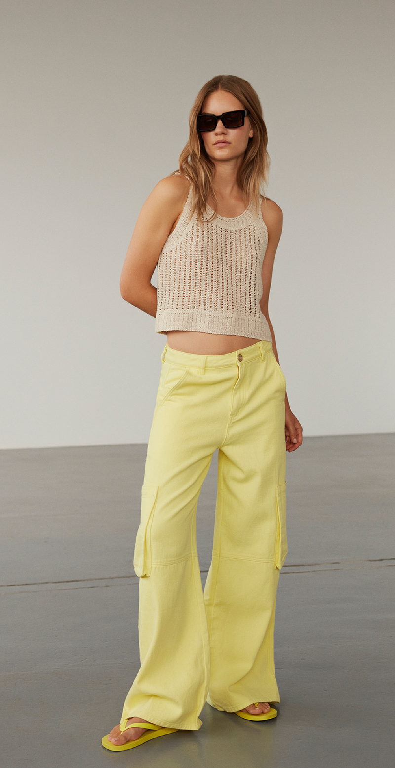 Light Yellow Trousers