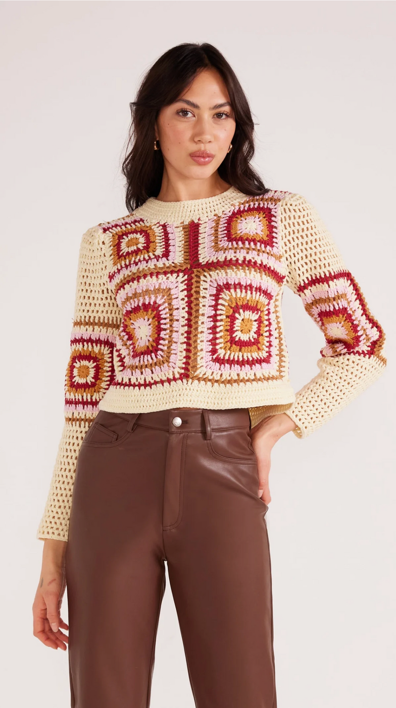 NORAH CROCHET JUMPER