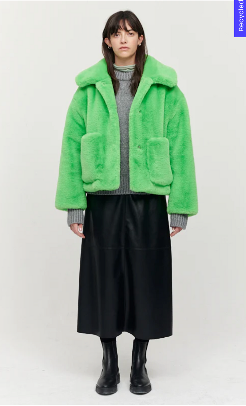 Traci Coat Neon - Green