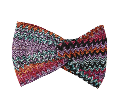 Missoni Zigzag-intarsia metallic-knit headband