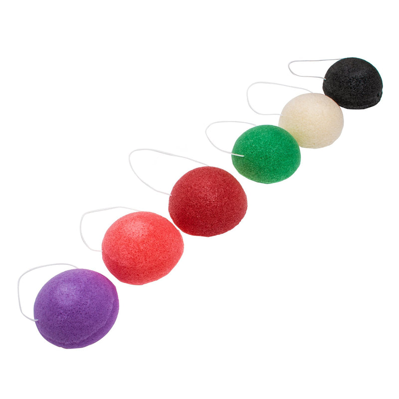 6-Pack Konjac Sponge Bundle