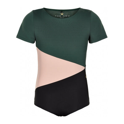 Pure Oanna Bodysuit-Womens THE NEW PURE Galapagos Green