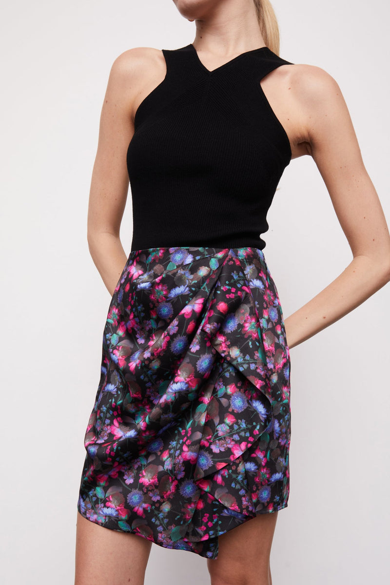 Eori Skirt in Black Multi